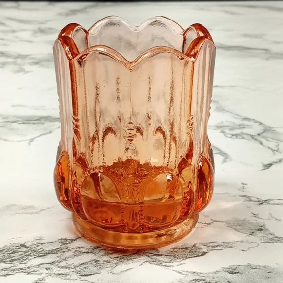 Degenhart Glass Beaded Oval Trinket Toothpick Paperweight Vintage - Picture 6 of 6